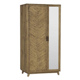 Clovelly designer solid wood wardrobe cabinet pantry